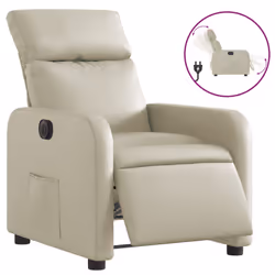 VidaXL 3206736, Simili-cuir, Crème, mousse, 110 kg, 50 cm, 55,5 cm