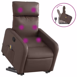 VidaXL 3206758, Simili-cuir, Marron, mousse, 110 kg, 50 cm, 55,5 cm