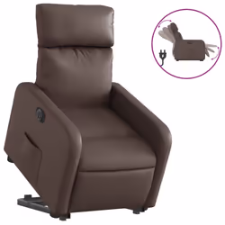 VidaXL 3206765, Simili-cuir, Marron, mousse, 110 kg, 50 cm, 55,5 cm