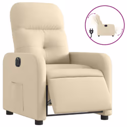 VidaXL 3206785, Tissu, Crème, mousse, 110 kg, 660 mm, 890 mm