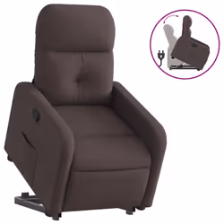 VidaXL 3206800, Tissu, Marron, mousse, 110 kg, 660 mm, 890 mm