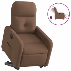 VidaXL 3206817, Tissu, Marron, mousse, 110 kg, 660 mm, 890 mm