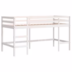 VidaXL 3206986 Lit pour enfant Bleu Polyester