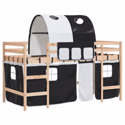 VidaXL 3206991, Noir, Blanc, Polyester, 90 x 200 mm, 1 pièce(s)