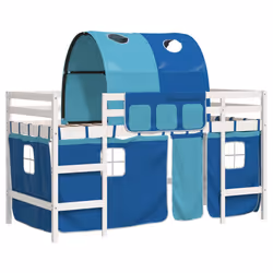 VidaXL 3207004, Bleu, Polyester, 90 x 190 mm, 1 pièce(s)