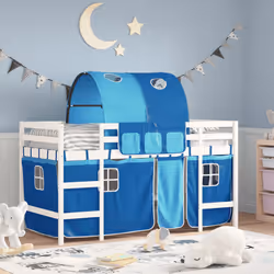 VidaXL 3207004 Lit pour enfant Bleu Polyester