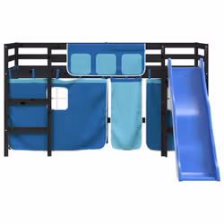 VidaXL 3207016 Lit pour enfant Bleu Polyester