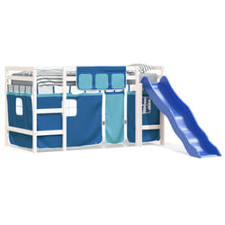 VidaXL 3207022 Lit pour enfant Bleu Polyester