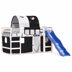 VidaXL 3207048, Noir, Blanc, Polyester, 90 x 200 mm, 1 pièce(s)
