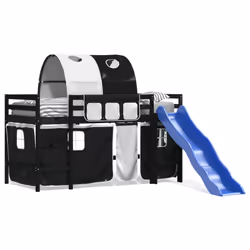 VidaXL 3207060, Noir, Blanc, Polyester, 90 x 190 mm, 1 pièce(s)