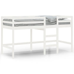 VidaXL 835890 Lit pour enfant Blanc Bois