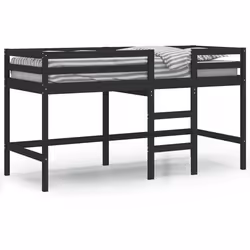 VidaXL 835891, Noir, Bois, 90 x 200 mm, 1 pièce(s)