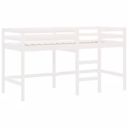 VidaXL 835893 Lit pour enfant Blanc Bois - Vue supplémentaire 4