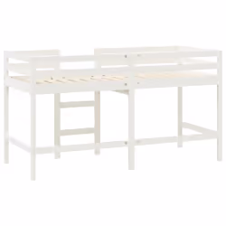 VidaXL 835893 Lit pour enfant Blanc Bois - Vue supplémentaire 7