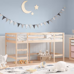 VidaXL 835898 Lit pour enfant Bois