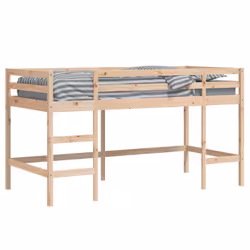 VidaXL 835898 Lit pour enfant Bois - Vue supplémentaire 4