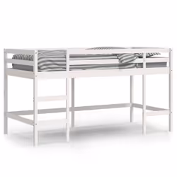 VidaXL 835899, Blanc, Bois, 90 x 200 mm, 1 pièce(s)