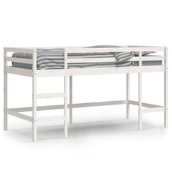 VidaXL 835899 Lit pour enfant Blanc Bois
