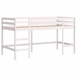VidaXL 835899 Lit pour enfant Blanc Bois