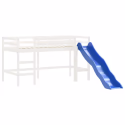 VidaXL 835905 Lit pour enfant Blanc Bois - Vue supplémentaire 4