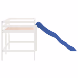VidaXL 835905 Lit pour enfant Blanc Bois - Vue supplémentaire 6