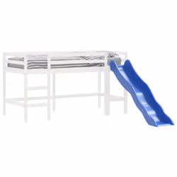 VidaXL 835908 Lit pour enfant Blanc Bois