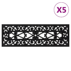 vidaXL Marches d'escalier Caoutchouc