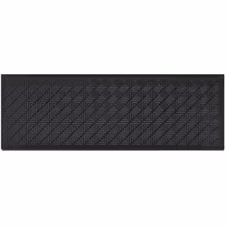 vidaXL Marches d'escalier 10 pcs 25x75 cm caoutchouc