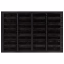vidaXL Paillasson rectangulaire 40x60 cm caoutchouc et fibre de coco