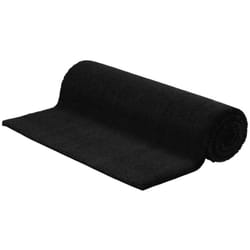 vidaXL Tapis de porte noir 100x300 cm fibre de coco touffeté