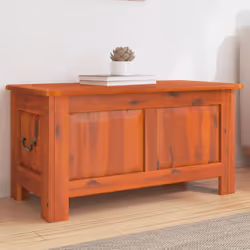 Ce coffre de rangement avec couvercle est une solution de rangement idéale pour votre espace de vie. Durable et robuste : le  ...