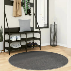 vidaXL IZA Tapis - Anthracite Ø120 cm