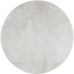 Vidaxl - Tapis oviedo à poils courts gris ø 120 cm