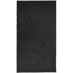 Vidaxl - Tapis oviedo à poils courts noir 80x150 cm