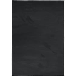 Tapis OVIEDO à poils courts noir 140x200 cm