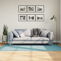 Vidaxl - Tapis oviedo à poils courts vert 100x200 cm