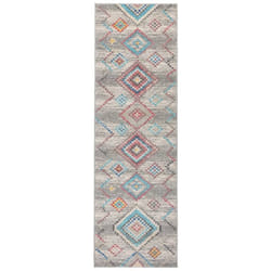 Vidaxl - Tapis arbizu intérieur extérieur design vintage 80x250 cm