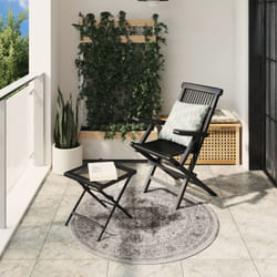 Vidaxl - Tapis arbizu intérieur extérieur design vintage ø 120 cm