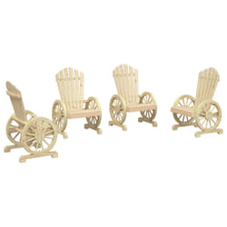 VidaXL 3207117 banc de jardin Bois