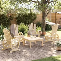 VidaXL 3207117 banc de jardin Bois