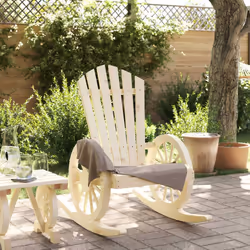 VidaXL 3207119 chaise d'extérieur Terrace Bois de pin