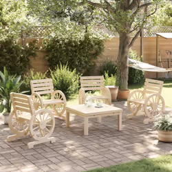 VidaXL 3207127 chaise d'extérieur Terrace Bois de pin
