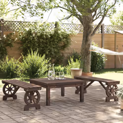 VidaXL 3207136 chaise d'extérieur Terrace Bois de pin
