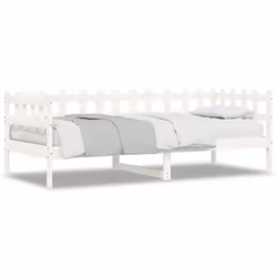 VidaXL 840377, lit sofa, Blanc, Bois de pin, 2035 mm, 880 mm, 685 mm