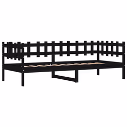 VidaXL 840378 canapé lit sofa Noir - Vue supplémentaire 4
