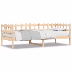 VidaXL 840379, lit sofa, Bois de pin, 2035 mm, 980 mm, 685 mm