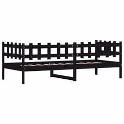 VidaXL 840381 canapé lit sofa Noir - Vue supplémentaire 6