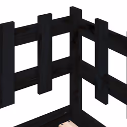 VidaXL 840381 canapé lit sofa Noir - Vue supplémentaire 7