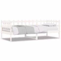 VidaXL 840383, lit sofa, Blanc, Bois de pin, 1935 mm, 980 mm, 685 mm