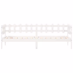 VidaXL 840383 canapé lit sofa Blanc - Vue supplémentaire 4